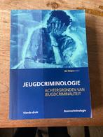 Jeugdcriminologie - Achtergronden van jeugdcriminaliteit, Boeken, Ophalen of Verzenden, Gamma, Gelezen, HBO