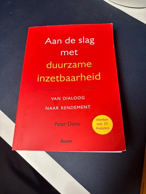 Peter Dona - Aan de slag met duurzame inzetbaarheid, Boeken, Wetenschap, Zo goed als nieuw, Ophalen of Verzenden
