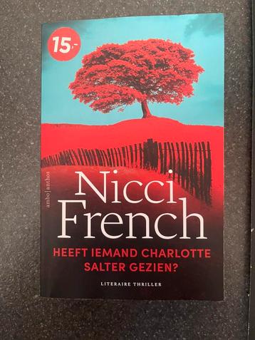 Nicci French Heeft iemand Charlotte Salter gezien? beschikbaar voor biedingen