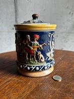 Antieke Westerwald kruik/tabakspot (ca. 1900), Antiek en Kunst, Antiek | Keramiek en Aardewerk, Ophalen of Verzenden