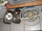 MERCEDES BENZ W115 KOPLAMPEN EN WIT MOOI ZELDZAAM STUUR, Auto-onderdelen, Verlichting, Ophalen of Verzenden, Mercedes-Benz