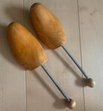 Vintage houten schoenhouders, 2 grote schoenenstretchers, Ophalen