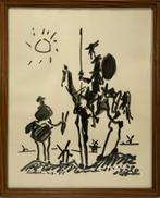 185. Prent, Pablo Picasso – Don Quichotte, 1955, Ophalen of Verzenden