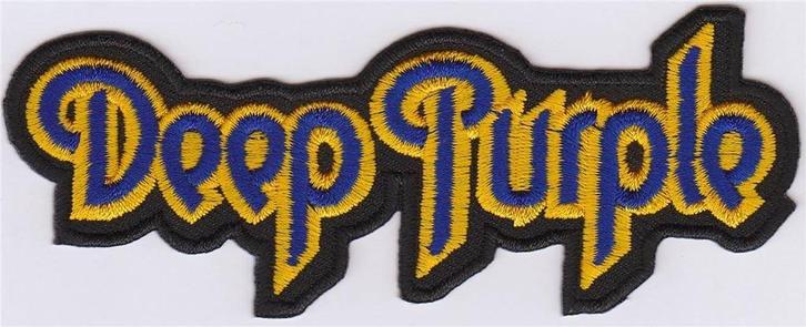 Deep Purple stoffen opstrijk patch embleem #2, Verzamelen, Muziek, Artiesten en Beroemdheden, Nieuw, Kleding, Ophalen of Verzenden