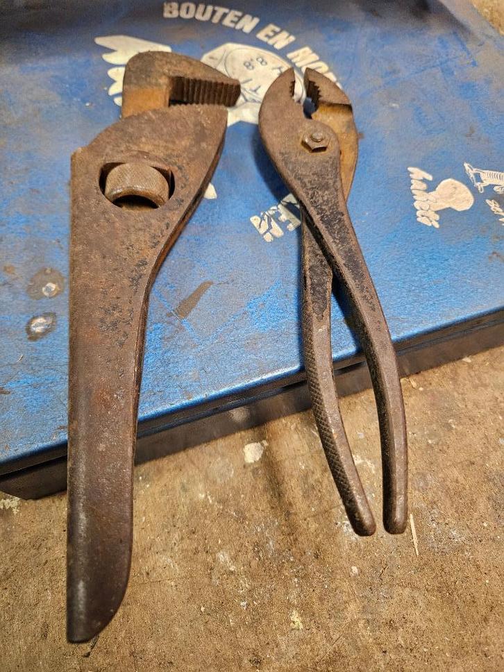 oud gereedschap  en div gereedschap, Doe-het-zelf en Verbouw, Gereedschap | Handgereedschap, Gebruikt, Ophalen