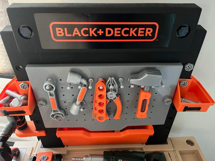 Black+Decker Speelgoed Werkbank, Kinderen en Baby's, Speelgoed | Overig, Gebruikt, Jongen of Meisje, Ophalen