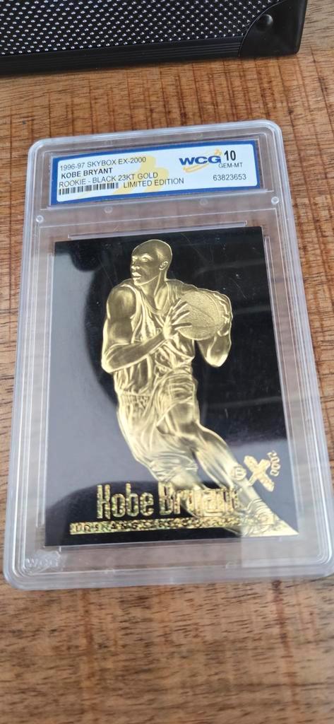 Kobe Bryant Rookie 23kt Gold WCG 10, Verzamelen, Overige Verzamelen, Zo goed als nieuw, Ophalen of Verzenden