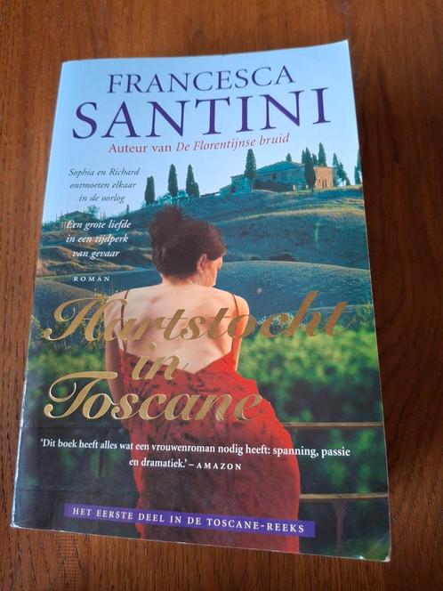 Hartstocht in Toscane - Francesca Santini, Boeken, Romans, Gelezen, Nederland, Ophalen of Verzenden