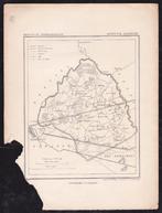 origineel Kuyperkaartje Tongelre bij Eindhoven 1866, Boeken, Atlassen en Landkaarten, Gelezen, Ophalen of Verzenden, Landkaart