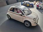 Fiat 500 wit, Ophalen of Verzenden, Zo goed als nieuw, Bburago
