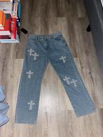 Chrome hearts broek maat 34, Ophalen of Verzenden, Zo goed als nieuw, Grijs, W27 (confectie 34) of kleiner