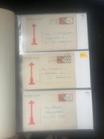 Bijna alle gebruikte verhuiskaarten G. 54 t/m 75, kijk/lees!, Verzenden, Briefkaart