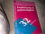 kwaliteitszorg en patiëntveiligheid, Boeken, Ophalen of Verzenden
