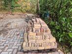 Oude gebakken 7 duimers  c a 385 stuks, Tuin en Terras, Tegels en Klinkers, Ophalen, Beton, Klinkers