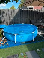Complete zwembadset Intex Ø 244 cm diverse accessoires, Ophalen, Gebruikt, Rond, Opzetzwembad