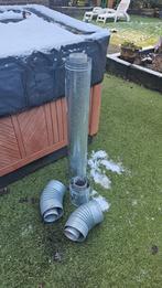 Kachelpijp dubbelwandig, Ophalen, Zo goed als nieuw