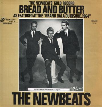 The Newbeats:"Bread And Butter" op NL Hickory 9447 uit 1964 beschikbaar voor biedingen