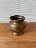 Bronzen Bakje met Leeuwen kop, Oosters, Mini Potje, Antiek en Kunst, Antiek | Koper en Brons, Ophalen of Verzenden