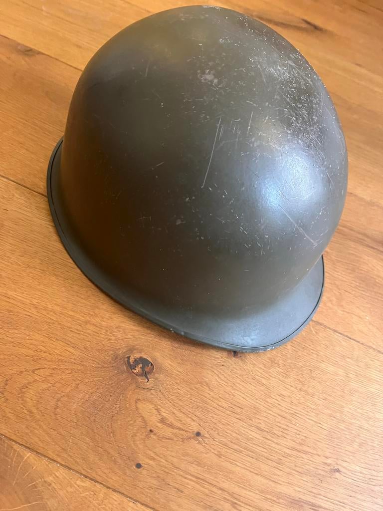 Legerhelm met binnenvoering, Ophalen of Verzenden, Overige soorten, Overige gebieden, Helm of Baret