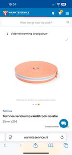 Technea Variokomp Randstrook Isolatie, Doe-het-zelf en Verbouw, Minder dan 30 cm, Overige typen, Nieuw, Ophalen of Verzenden