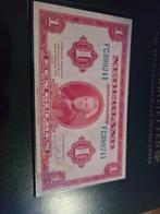 Zeldzaam 1 Gulden Biljet 1943 - Nederlandse Dollar, Ophalen of Verzenden, 1 gulden, Los biljet