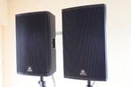 Devine Onyx 15inch actief fullrange speaker 1400watt +inruil, Gebruikt, Overige typen, 120 watt of meer, Ophalen