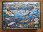 Cobble Hill Puzzle.  Hooked on fishing., Hobby en Vrije tijd, Ophalen of Verzenden, Zo goed als nieuw