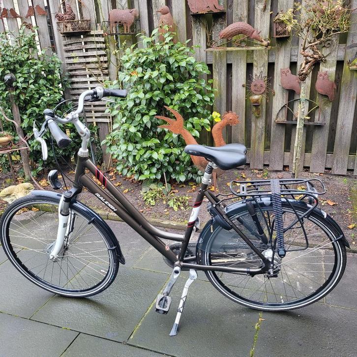 damesfiets herenfiets raleigh 28inch zgan, Fietsen en Brommers, Fietsen | Dames | Damesfietsen, Zo goed als nieuw, Overige merken