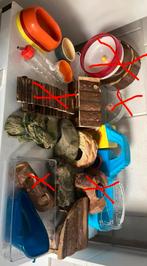 Hamster huisjes/spullen, Dieren en Toebehoren, Knaagdieren en Konijnen | Toebehoren, Ophalen, Gebruikt, Speelgoed