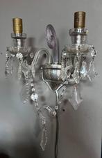 Pegel lampje wandlampje antiek vintage glas, Huis en Inrichting, Ophalen, Zo goed als nieuw, Glas