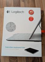 Logitech FabricSkin Ipad Keyboard Folio - Nieuwstaat, Logitech, Azerty, Ophalen of Verzenden, Zo goed als nieuw