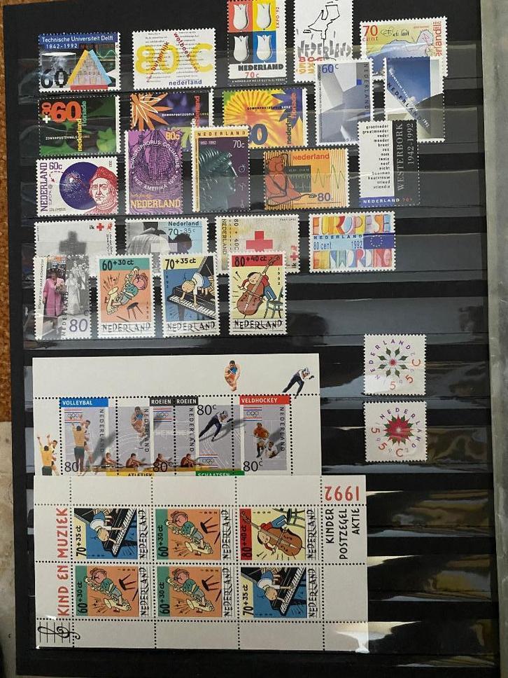 Nederland 1992 postzegels postfris compleet, Postzegels en Munten, Postzegels | Nederland, Postfris, Na 1940, Verzenden