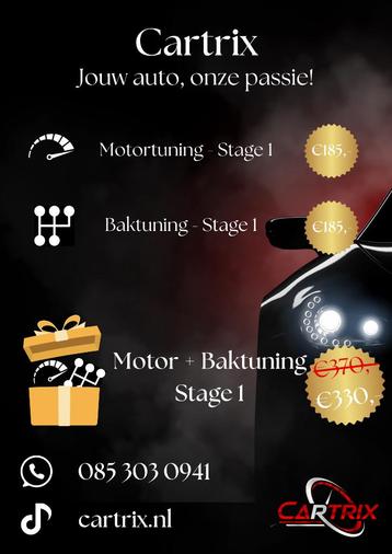 Chiptuning OP LOCATIE! Vanaf €185,- beschikbaar voor biedingen