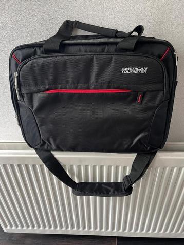 Zwarte Laptoptas, American Tourister, Nieuw! beschikbaar voor biedingen