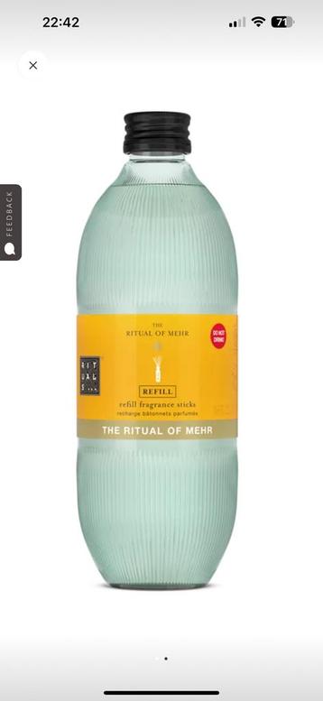 Ritual Mehr Refill Fragrance Sticks 💛 500 ml beschikbaar voor biedingen