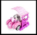 Zhu Zhu Puppies cabrio auto met carpoort, Ophalen of Verzenden, Zo goed als nieuw