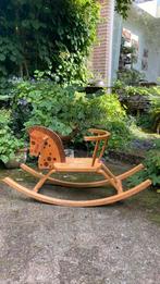 Vintage houten hobbelpaard, Ophalen, Gebruikt