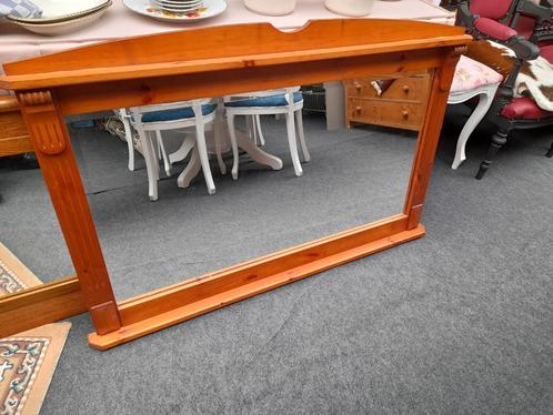 Robuste greenen spiegel ca 125 x 80 cm, Huis en Inrichting, Woonaccessoires | Spiegels, Zo goed als nieuw, Minder dan 100 cm, Rechthoekig