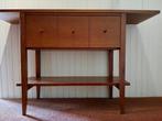 Vintage (kersen) houten sidetable 120x35x74, Huis en Inrichting, Tafels | Sidetables, Ophalen, 100 tot 150 cm, Zo goed als nieuw