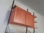 Cadovius wandsysteem 220 hoog 135 cm breed, Ophalen, Gebruikt, Teakhout, 40 tot 80 cm