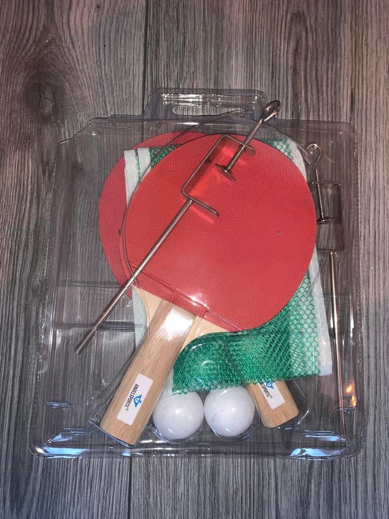 Tafeltennis Set - Compleet voor Elke Tafel!, Sport en Fitness, Tafeltennis, Ophalen of Verzenden, Nieuw, Net, Batje(s) of Balletje(s)