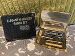Vintage mini reisset, scheermes (230724), Antiek en Kunst, Ophalen of Verzenden