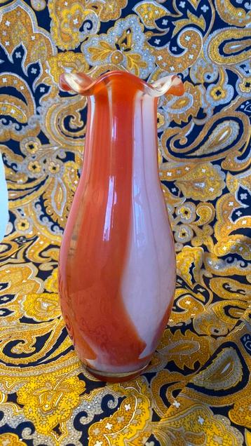 Murano glazen vaas(24cm)  beschikbaar voor biedingen