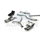 Armytrix Catback exhaust met chrome tips AU942-QS11C, ....., Nieuw, ...., Armytrix