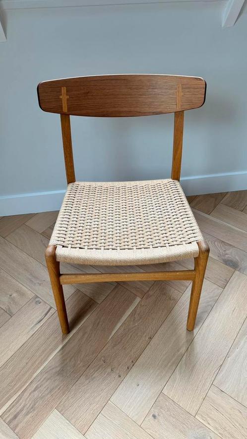 Carl Hansen CH23 Chair walnut wood, Huis en Inrichting, Stoelen, Zo goed als nieuw, Eén, Hout, Bruin, Ophalen