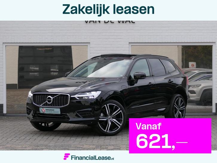 Volvo XC60 2.0 Recharge T8 AWD R-Design | Luchtvering | Blac, Auto's, Volvo, Bedrijf, Lease, Financial lease, XC60, ABS, Achteruitrijcamera