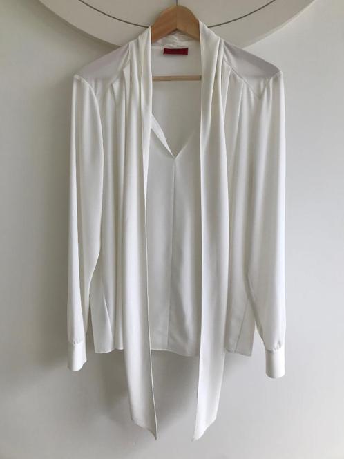 Hugo Boss, blouse off-white 40 (nieuw), Kleding | Dames, Blouses en Tunieken, Nieuw, Maat 38/40 (M), Wit, Ophalen of Verzenden