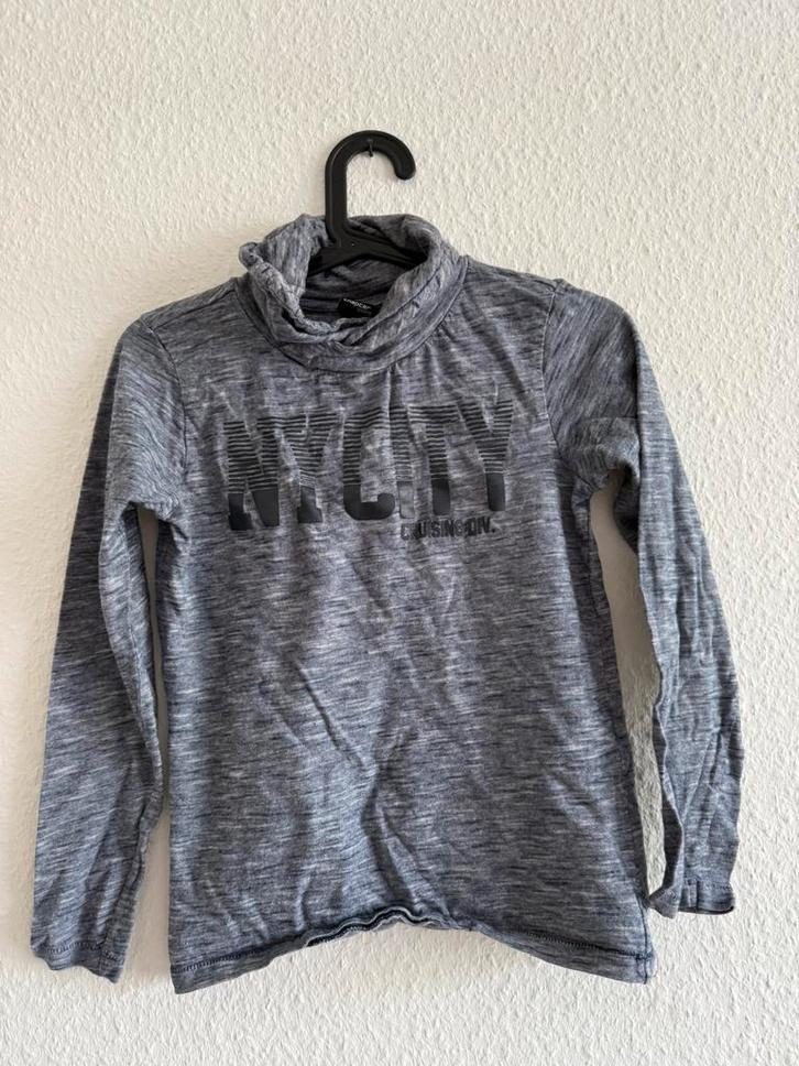 Grijze coltrui van Chapter Young, maat 146/152, Kinderen en Baby's, Kinderkleding | Maat 146, Zo goed als nieuw, Jongen, Shirt of Longsleeve