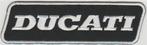Ducati stoffen opstrijk patch embleem #17, Verzenden, Nieuw