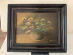 Antiek Stilleven Schilderij A.V. Roode - Klassiek Kunstwerk, Ophalen of Verzenden